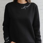 Personalised Pet Dog Cat Ear Multicolor Sweatshirt with Name Birthday Gift for Pet Lover