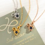 Henkilökohtainen ystävyys symboli kaulakoru valokuva lahja ystävälle