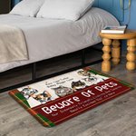 Personalised We Really Excited You're Here Pets' Love for Humans Door Mat  Home Decoration Gift for Pet Lover