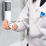 Personalised Ocean Heart Retractable Beaded Acrylic Badge Reel Birthday Gift for Nurse Doctor