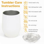 Personalized Besties Alcohol Tolerating Bonding Over 12oz Wine Tumbler Friennship Birthday Gift for Friends