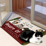 Personalised We Really Excited You're Here Pets' Love for Humans Door Mat  Home Decoration Gift for Pet Lover