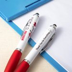 Personalized 2 in 1 Capacitive Stylus & Ballpoint Pen 10 Pcs Nursing is A Work of Heart Nurse Appreciation Graduation Gift for Nurse Nursing Student