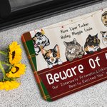 Personalised We Really Excited You're Here Pets' Love for Humans Door Mat  Home Decoration Gift for Pet Lover