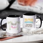 Gepersonaliseerde Gelukkige Pensionering Keramische Koffiemok met Bericht Verjaardag Pensioen Gift voor Collega Familie