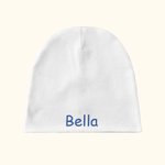 Gorro de Algodón Multicolor Personalizado con el Nombre del Bebé Recién Nacido Cumpleaños Baby Shower Regalo para 12-24 Meses Bebé