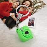 Personalisierte Multi-Color 3D Handmade Mini Kamera Schlüsselanhänger mit Foto Weihnachten Geburtstag Geschenk für Freund Familie Kamera Liebhaber