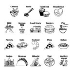 Personalised Dinner Food Dice Dinner Decision Made Easy Roll The Dice Dinner Decision