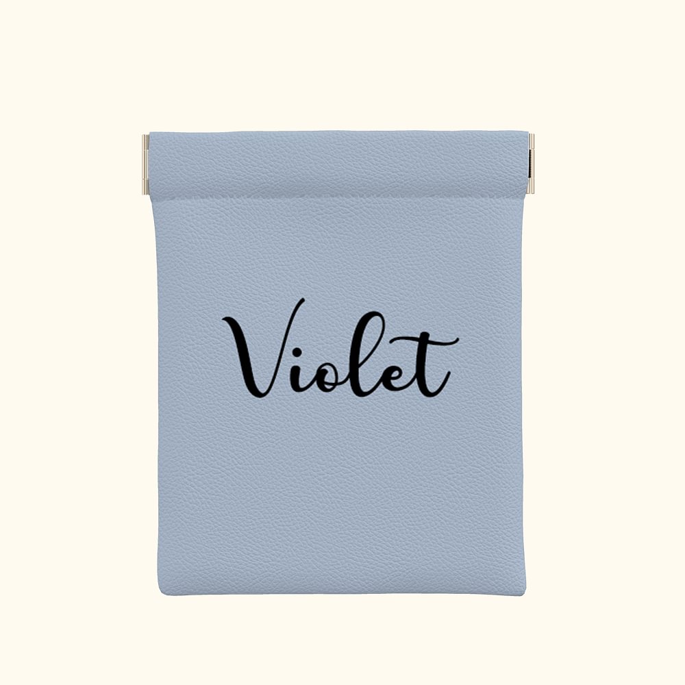 Sac de rangement pour bijoux avec nom Cadeau d'anniversaire et de mariage pour femmes