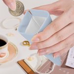 Personalized Multicolor Squeeze Top Coin Purse Headphones Jewelry Storage Bag with Name Birthday Bridesmaid Gift for Women