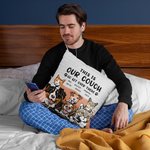 Personalized Pet Party This is My Couch Go Sit Over There Throw Pillow Cover Home Sofa Decoration Birthday Gift for Cat Dog Lover