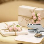 Personalised Wedding Book Embosser Stamp Hand Held Embosser Set with Initial and Name Wedding Gift for Couples Newlyweds