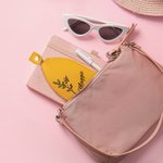 Personalizado Nacimiento Flor Cordón Llavero Bolsa Extraíble Llavero con Nombre Cumpleaños Regalo para la Familia Amigo