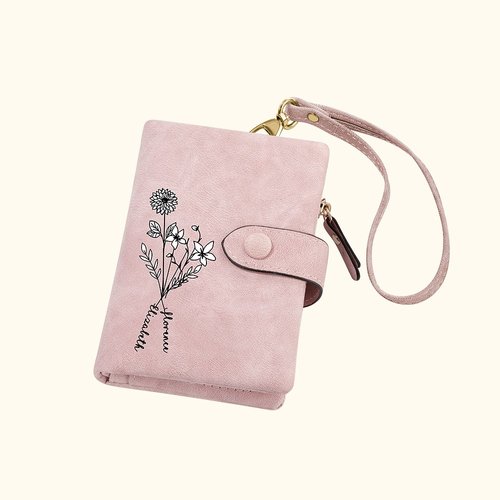 Portafoglio Donna Personalizzato Con Foto - Pelle PU, RFID, Multi Scomparti, Regalo Ideale - Foto 10