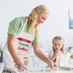 Personalized Cookie Crew Apron with Name Gift for Family