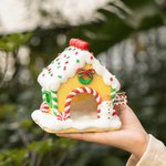 Personalisierte Lebkuchen Hamster Versteck Haus mit Namen Weihnachtsgeschenk für Hamster Besitzer
