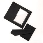 Personalized Leather Picture Frame with Engraved Name and Year from Baby First Mother Day Gift for New Mom