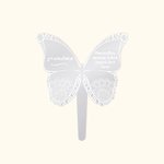 Personalized Memorial Butterfly Ground Stake Grave Cemetery Outdoor Garden Decoration Sympathy Gift or Family Friend