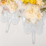 Personalized Memorial Butterfly Ground Stake Grave Cemetery Outdoor Garden Decoration Sympathy Gift or Family Friend