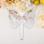 Personalized Memorial Butterfly Ground Stake Grave Cemetery Outdoor Garden Decoration Sympathy Gift or Family Friend