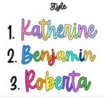 Personalized Kids Backpack Name Tag with Stainless Steel Loop Set of 2 Back to School Gift for Boys Girls