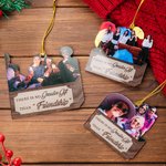 Gepersonaliseerd Acryl Dubbelzijdig Bedrukt Er Is Geen Groter Geschenk Dan Vriendschap Familiefoto Xmas Tree Decor Kerstcadeau