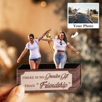 Gepersonaliseerd Acryl Dubbelzijdig Bedrukt Er Is Geen Groter Geschenk Dan Vriendschap Familiefoto Xmas Tree Decor Kerstcadeau