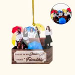 Gepersonaliseerd Acryl Dubbelzijdig Bedrukt Er Is Geen Groter Geschenk Dan Vriendschap Familiefoto Xmas Tree Decor Kerstcadeau