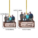 Gepersonaliseerd Acryl Dubbelzijdig Bedrukt Er Is Geen Groter Geschenk Dan Vriendschap Familiefoto Xmas Tree Decor Kerstcadeau