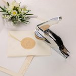 Tampon de Gaufrage Pour Livre Tampon Manuel Personnalisé avec Initiales et Nom Cachet Bibliothèque Librairie Cadeau Noël pour Amoureux de Lecture