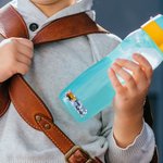 Etichette adesive personalizzate impermeabili di fiori di cuore carino con nome Forniture scolastiche Ritorno a scuola Regalo di compleanno per bambini