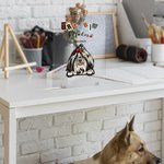 Henkilökohtainen Trouble Makers Pet Akryyli Plaque Desk Ornamentti Lahja Lemmikkieläinten rakastaja