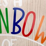 Personalised Rainbow of Possibilities Vinyl Classroom Wall Decal with Name and Grade Teacher's Day Back to School Gift for Teacher