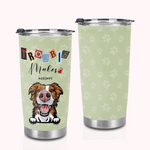Personalisierte Trouble Maker Pet 20oz Tumbler Geburtstag Geschenk für Tierliebhaber