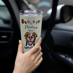 Personalisierte Trouble Maker Pet 20oz Tumbler Geburtstag Geschenk für Tierliebhaber
