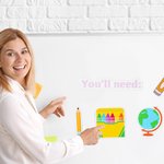 Personalized Picture Text You'll Need Magnets for Classroom Set of 12 Elementary Secondary Instructional Tools Back to School Gift for Teacher