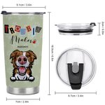 Personalisierte Trouble Maker Pet 20oz Tumbler Geburtstag Geschenk für Tierliebhaber