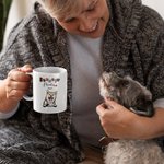 Personalized Trouble Maker 1-6 Dogs or Cats Ceramic Mug with Names 11oz and 15oz Birthday Gift for Pet Lovers