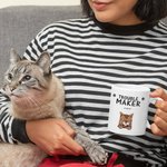 Tasse en céramique personnalisée Double Trouble 1-6 Chiens ou Chats avec noms 11oz et 15oz Cadeau d'anniversaire pour les amoureux des animaux de compagnie