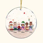 Personlig Det finns ingen större gåva än besties akrylprydnad vän syster med hål