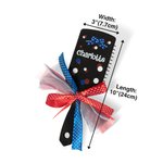 Cepillo de Pelo Personalizado Peine de Masaje Antiestático con Cinta Accesorio de Peluquería Regalo para Chica Adolescente Equipo de Animadoras