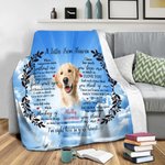 Personalisierte Ein Brief aus dem Himmel weiche Decke Memorial Geschenk für Familie Freund