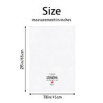 Personalizzato Questo Nonna appartiene a Asciugapiatti in cotone con nome e cuore Decorazione per la cucina Festa della mamma Regalo di inaugurazione 