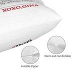 Personalisierte ich wähle Sie Liebe Brief rechteckig werfen Kissenabdeckung Home Decoration Jahrestag Valentinstag Geschenk für geliebte Person