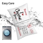 Personalisierte ich wähle Sie Liebe Brief rechteckig werfen Kissenabdeckung Home Decoration Jahrestag Valentinstag Geschenk für geliebte Person