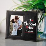 Gepersonaliseerd I Choose You Love Fotolijst met Naam en Tekst Home Decoratie Verjaardag Valentijnsdag Cadeau voor Geliefde