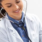 Personalized Stethoscope ID Tag with Birthstone Name Nurses Week Graduation Thanks Gift for Doctor Nurse