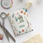 Sac de Rangement Personnalisé avec Nom Porte-monnaie Accessoire Cadeau d'Anniversaire pour Amoureux de la Couture