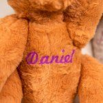 Personalized Stuffed Highland Cow Plush Toy with Name Baby Shower Birthday Gift for Baby Kids