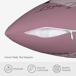 Gepersonaliseerde Sending A Big Hug Kussenhoes met Naam en Tekst Valentijnsdag Cadeau voor Paar